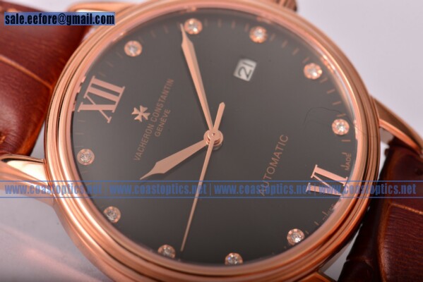Vacheron Constantin Best Replica Patrimony Watch Rose Gold 81180/090P-8532